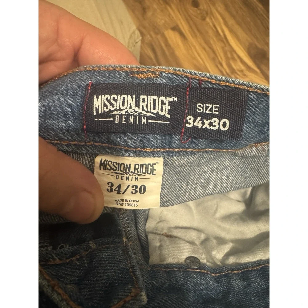 Mission Ridge Denim Jeans - Size 34 x 30 Men's